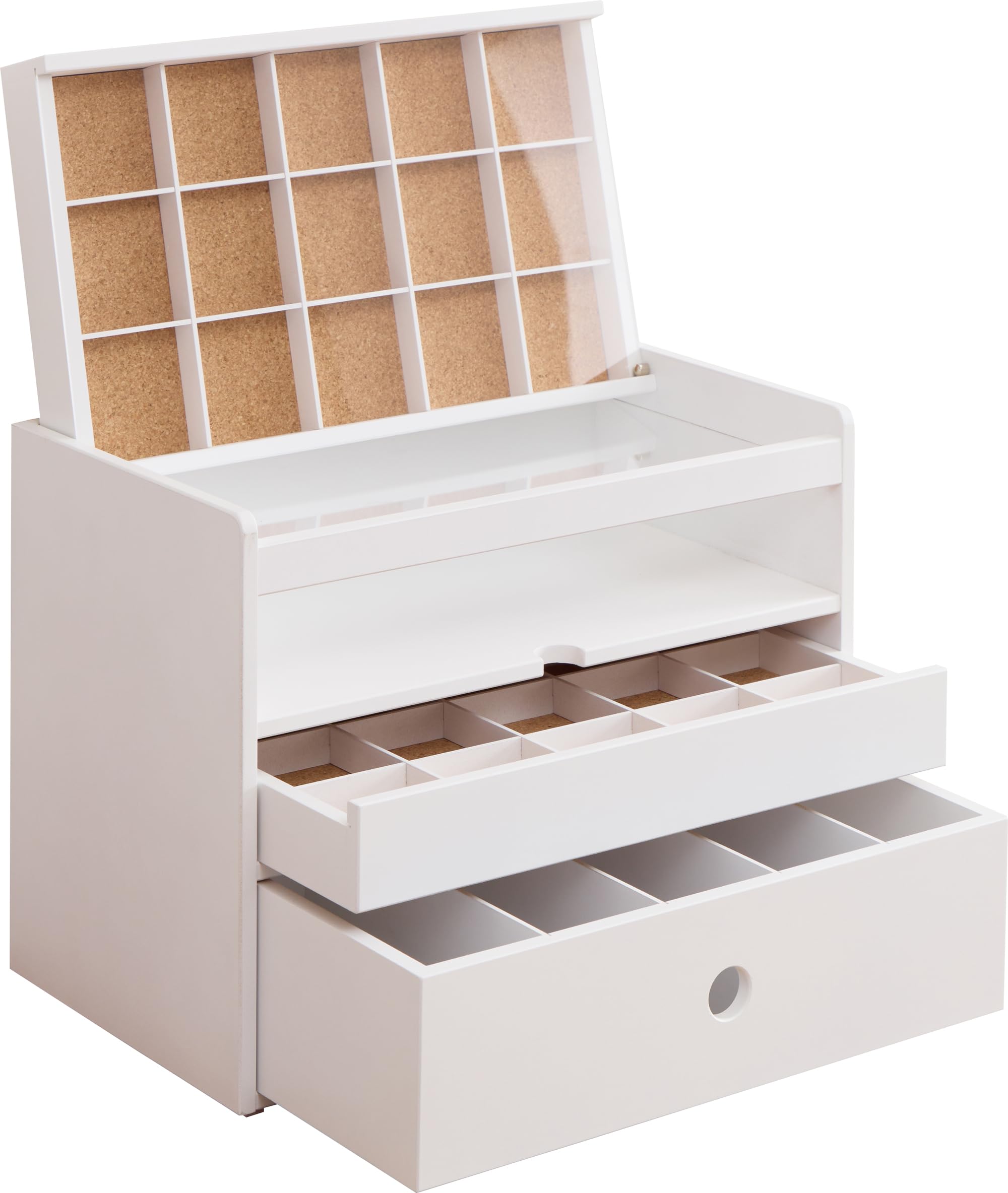 Can Badge Storage Chest, 2.2 inches (57 mm), Holds Up to 210 Can